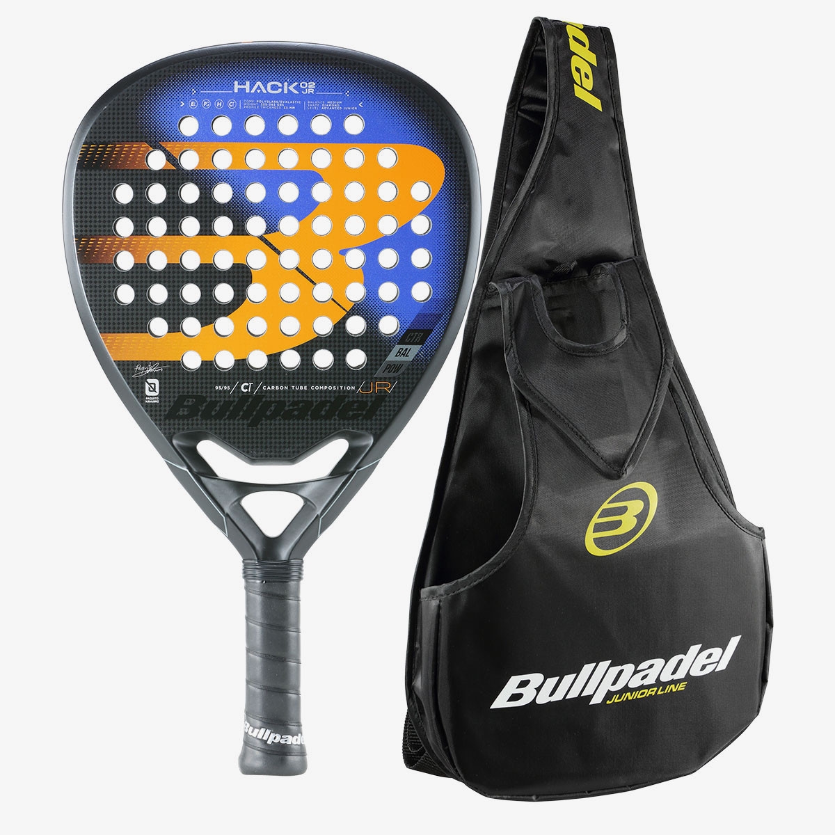 Bullpadel Hack 02 Jr. Junior Padel Bat Padelshoppen