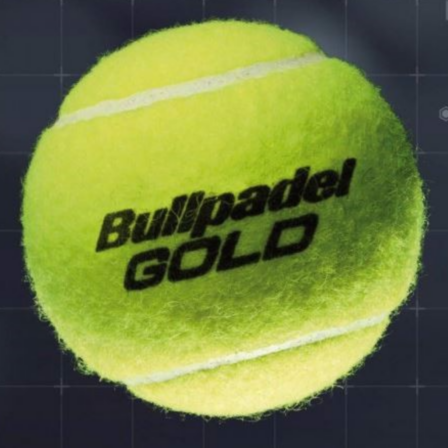 Bullpadel Premium Gold 3 stk