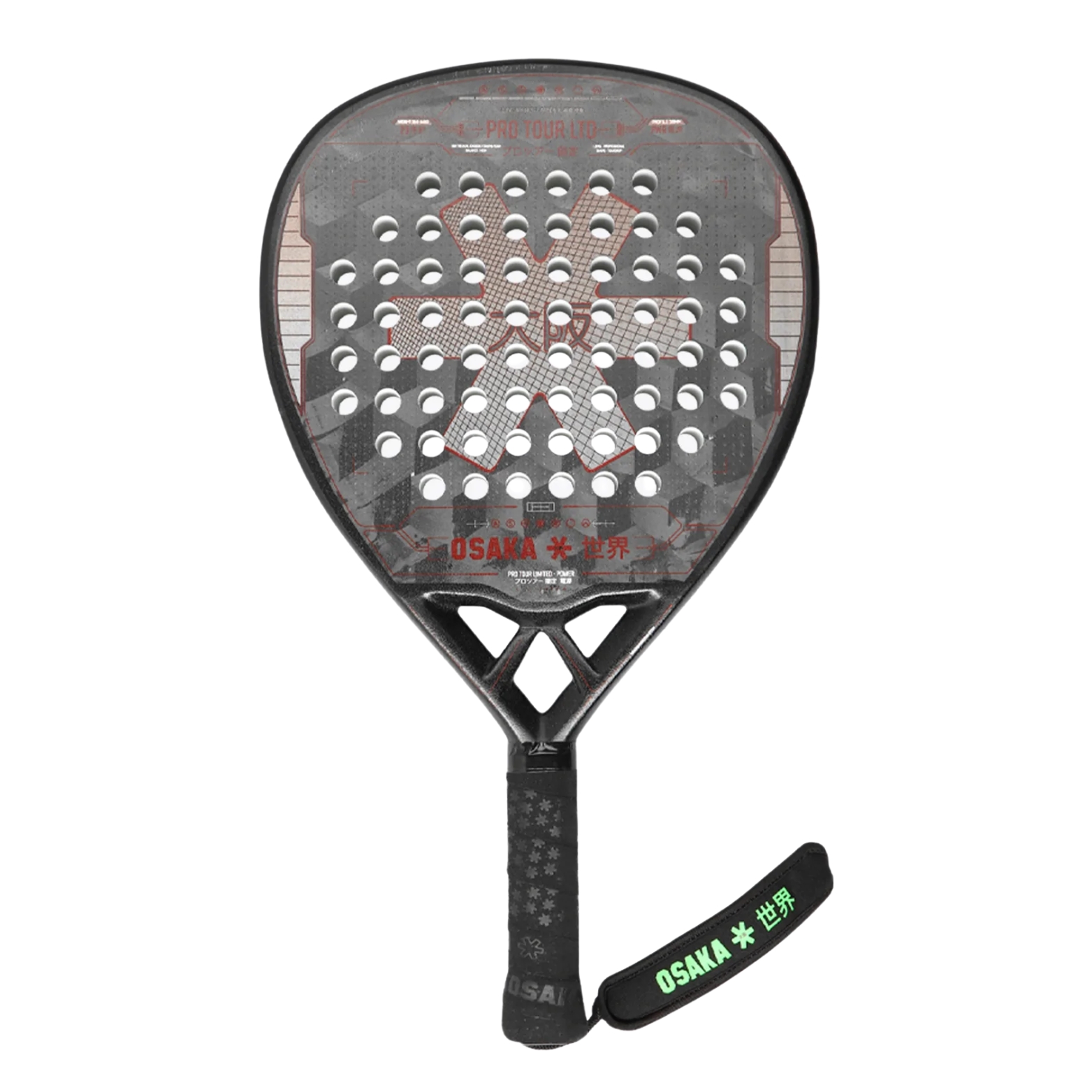 Osaka Padel Racket - Pro Tour LTD - Power Frame - Hard Touch