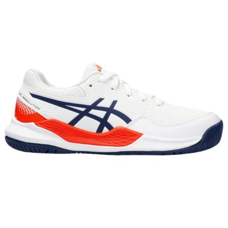 Asics Gel-Resolution 9 GS White/Blue Expanse