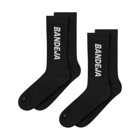 Cuera Padel Crew Socks 2-Pack Black