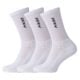 ZERV Performance Socks Long 3-pack White