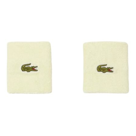 Lacoste Wristband 2-Pack Yellow