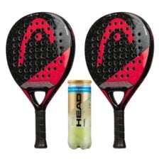 Head Padel Pakketilbud (Head Calibre Red + Head Padel Pro S+)